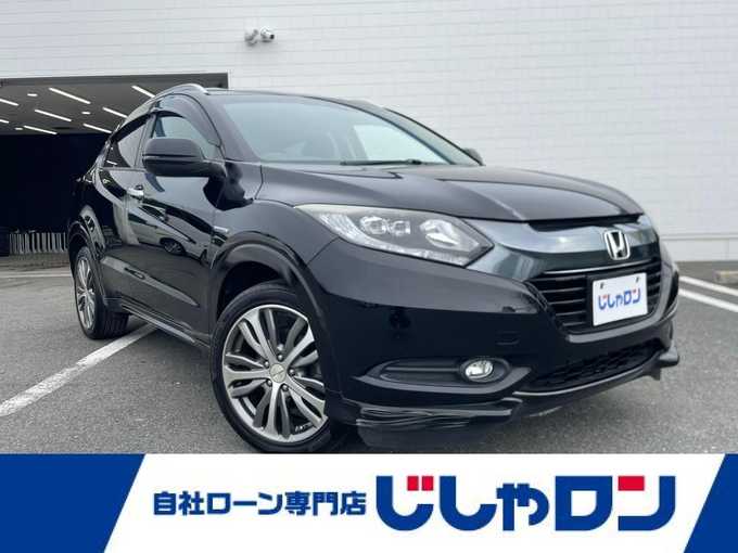 新着情報“ヴェゼルハイブリッドZ”2015年式クリスタルブラックパール入荷しました！