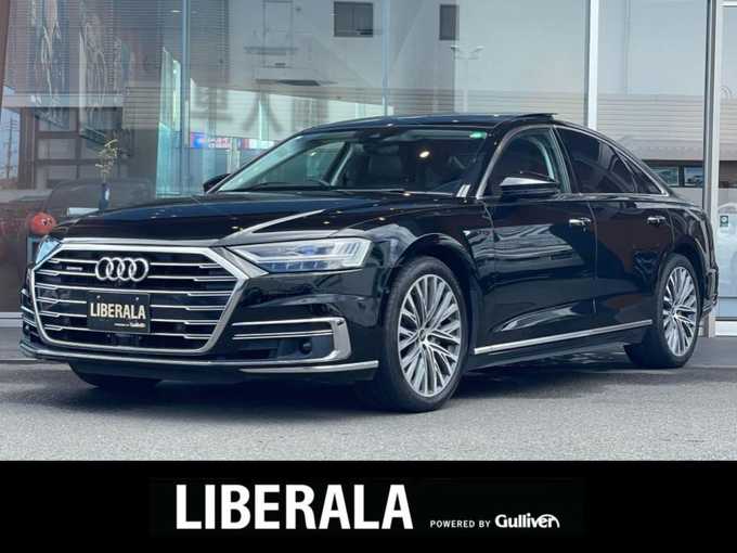 新着情報“Ａ８55TFSIクワトロ”2021年式黒入荷しました！