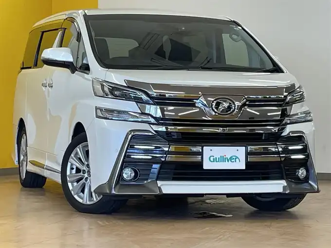 新着情報“ヴェルファイア2．5Z Aエディション”2015年式ホワイトパールクリスタルシャイン入荷しました！