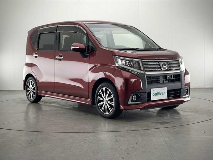 新着情報“ムーヴカスタム X ハイパーSA”2015年式ファイアークォーツレッドM入荷しました！