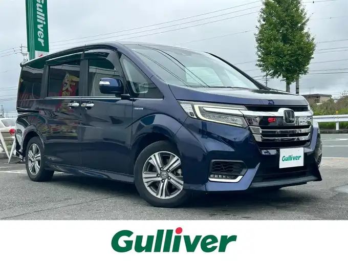 新着情報“ステップワゴンスパーダスパーダハイブリッド G・EX ホンダセンシング”2017年式オブシダンブルーパール入荷しました！