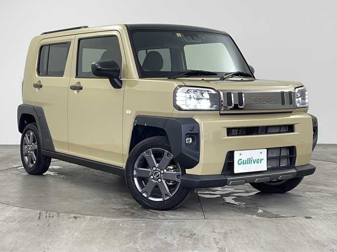 新着情報“タフトG ダーククロムベンチャー eco IDLE非装着車”2023年式サンドベージュメタリック入荷しました！