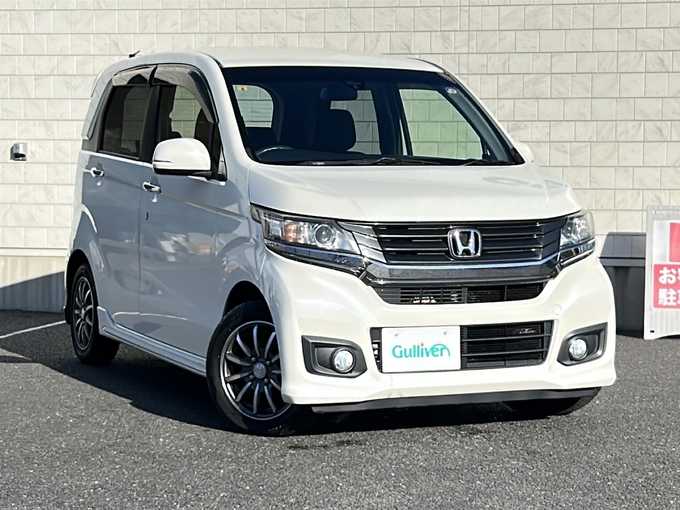 新着情報“Ｎ－ＷＧＮカスタムG・ターボパッケージ”2014年式プレミアムホワイトパール入荷しました！