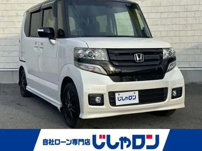 新着情報“Ｎ－ＢＯＸカスタム2トーンカラースタイル G特別仕様車SSパッケージ”2016年式プレミアムホワイトパールⅡ入荷しました！