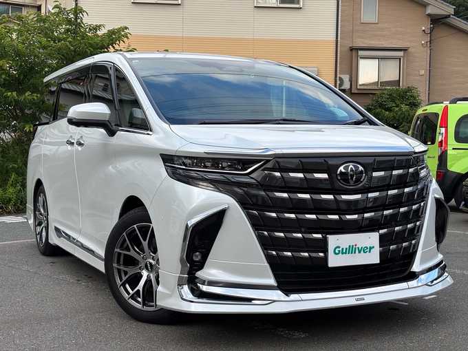 新着情報“アルファードハイブリッドハイブリッド Z”2024年式プラチナホワイトパールマイカ入荷しました！