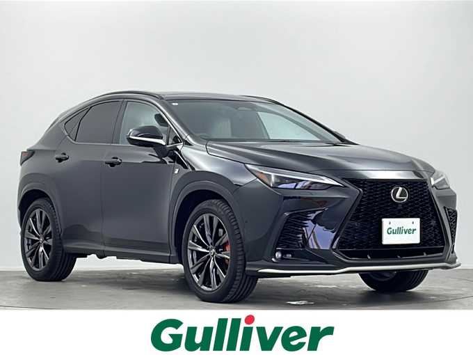 新着情報“ＮＸNX350h Fスポーツ”2025年式グラファイトブラックガラスフレーク入荷しました！