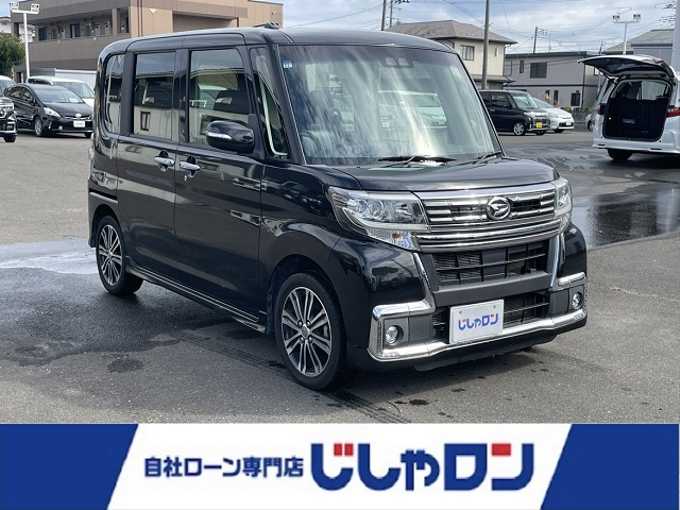新着情報“タントカスタムX”2017年式ブラックマイカメタリック入荷しました！