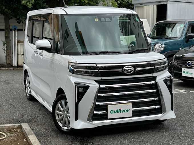 新着情報“タントカスタムRS”2023年式シャイニングホワイトパール入荷しました！