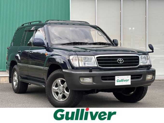 新着情報“ランドクルーザー１００VXリミテッド Gセレクション”2001年式ダークブルーマイカ入荷しました！
