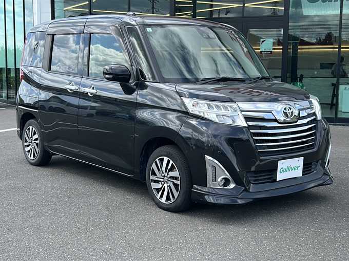 新着情報“ルーミーカスタムG”2019年式ブラックマイカメタリック入荷しました！