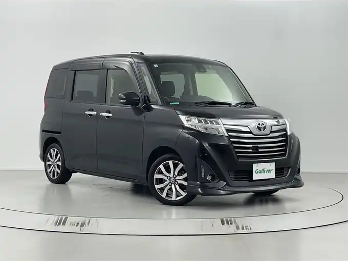 新着情報“ルーミーカスタムG－T”2017年式ブラックマイカメタリック入荷しました！