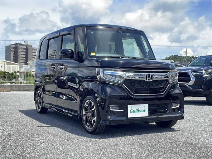 新着情報“Ｎ－ＢＯＸカスタムG・EXターボホンダセンシング”2018年式クリスタルブラックパール入荷しました！