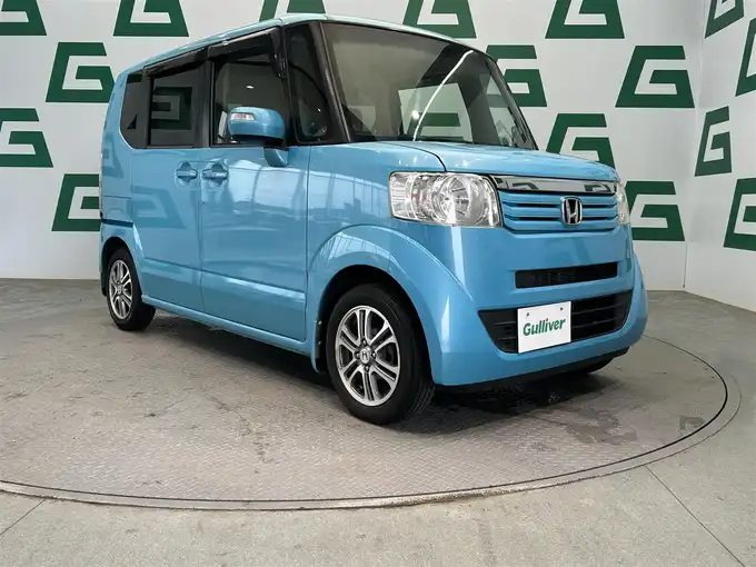 新着情報“Ｎ－ＢＯＸG・Lパッケージ”2014年式イノセントブルーメタリック入荷しました！
