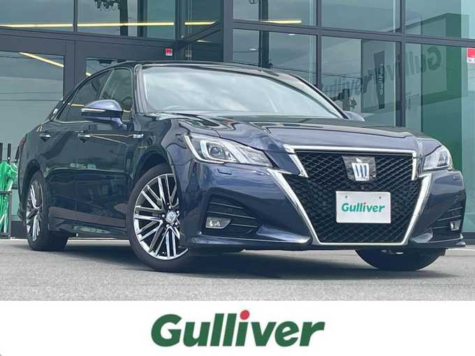新着情報“クラウンハイブリッドアスリートG”2016年式ダークブルーマイカメタリック入荷しました！