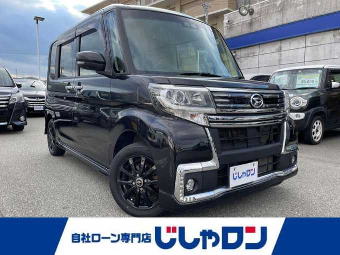 新着情報“タントカスタムRS トップエディションリミテッドSAⅢ”2018年式ブラックマイカメタリック入荷しました！