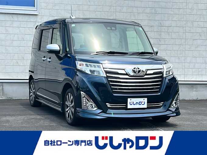 新着情報“ルーミーカスタムG－T”2019年式ブラックマイカメタリック/レーザーブルークリスタルシャイン 2トーン入荷しました！