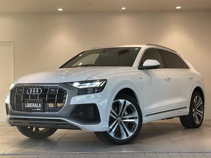 新着情報“Ｑ８55TFSIクワトロ デビューパッケージSライン”2019年式グレイシアホワイトメタリック入荷しました！
