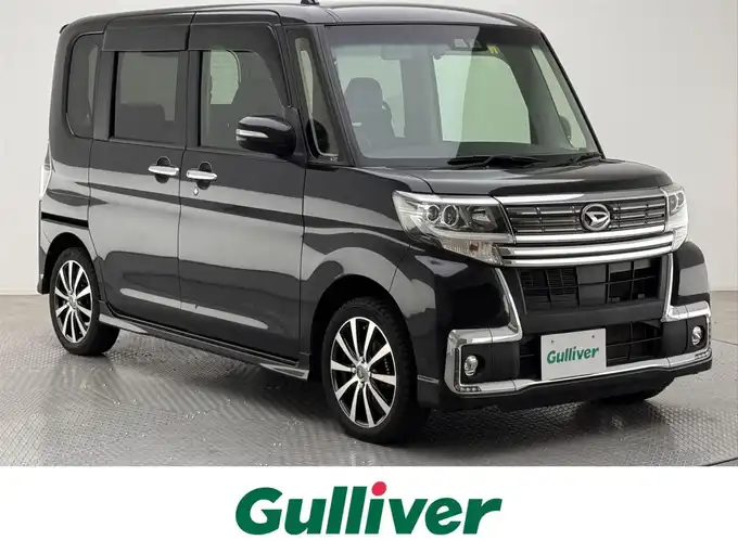 新着情報“タントカスタムX トップエディションリミテッドSAⅢ”2018年式ブラックマイカメタリック入荷しました！