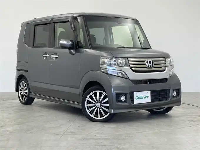新着情報“Ｎ－ＢＯＸカスタム2トーンカラースタイル G特別仕様車ターボSSパッケージ”2014年式ポリッシュドメタルメタリック入荷しました！