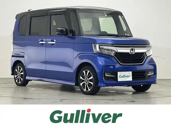 新着情報“Ｎ－ＢＯＸカスタムG・Lホンダセンシング”2019年式ブリリアントスポーティブルーメタリック2トーン入荷しました！