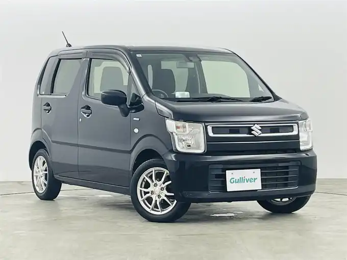 新着情報“ワゴンＲハイブリッドFX セーフティパッケージ装着車”2017年式ブルーイッシュブラックパール3入荷しました！