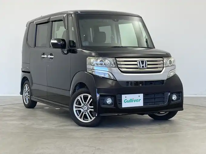 新着情報“Ｎ－ＢＯＸカスタムG・Aパッケージ”2014年式プレミアムゴールドパープルパール入荷しました！