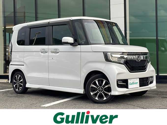 新着情報“Ｎ－ＢＯＸカスタムG・Lホンダセンシング”2018年式プラチナホワイトパール入荷しました！