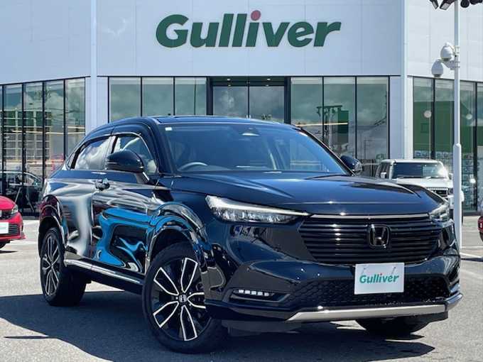 新着情報“ヴェゼルe:HEV Z”2021年式クリスタルブラックパール入荷しました！