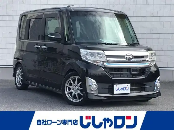 新着情報“タントカスタムX トップエディションSA”2014年式ブラックマイカメタリック入荷しました！