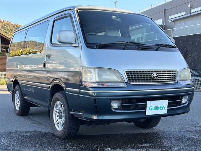 新着情報“ハイエースワゴンスーパーカスタムG エクセレントパッケージ装着車”1996年式ライトグリーンM/ダークテールグリーンマイカM入荷しました！