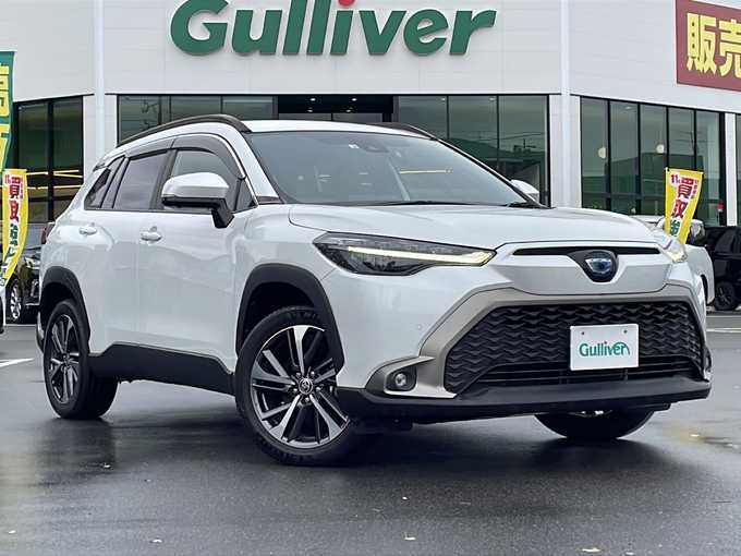 新着情報“カローラクロスハイブリッド Z”2022年式プラチナホワイトパールマイカ入荷しました！