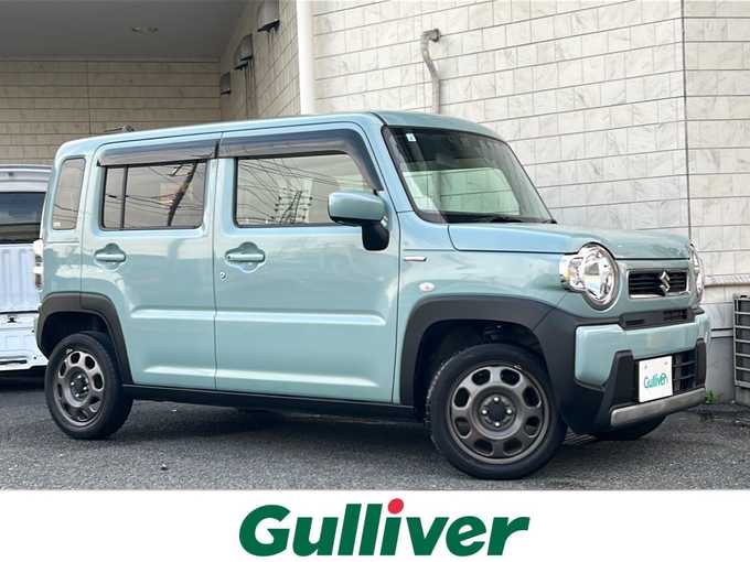 新着情報“ハスラーハイブリッドG”2021年式オフブルーM入荷しました！