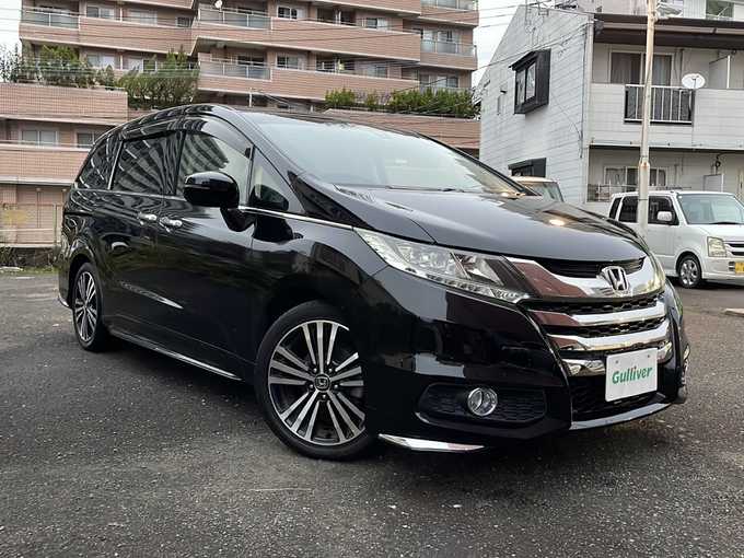 新着情報“オデッセイアブソルート・EX”2014年式クリスタルブラックパール入荷しました！