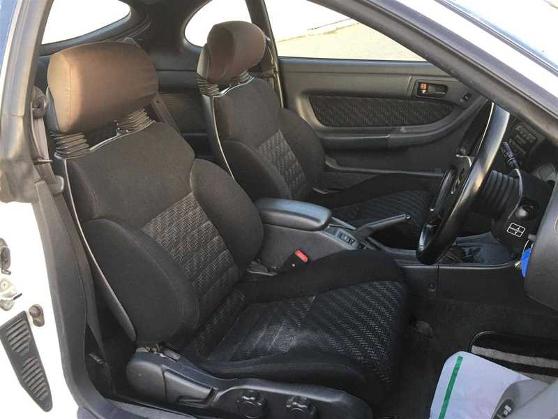 カタログ画像：セリカ（CELICA） ＧＴ－ＦＯＵＲ ＲＣ 1991年9月 E-ST185H 2000cc スーパーホワイトⅡ 燃費10.0km / l  内装