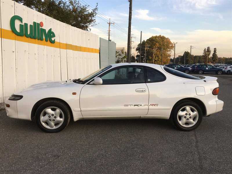 カタログ画像：セリカ（CELICA） ＧＴ－ＦＯＵＲ ＲＣ 1991年9月 E-ST185H 2000cc スーパーホワイトⅡ 燃費10.0km / l  外装