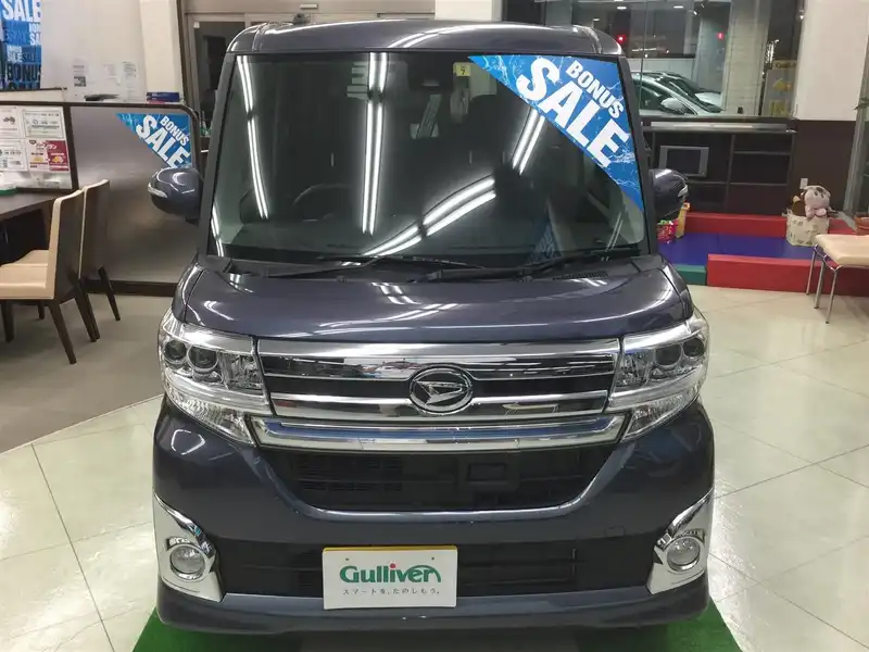 カタログ画像：タント（TANTO） カスタムＲＳ ＳＡⅡ 2015年5月 DBA-LA610S 660cc ナイトシャドーパープルクリスタルメタリック 燃費24.6km / l フロント