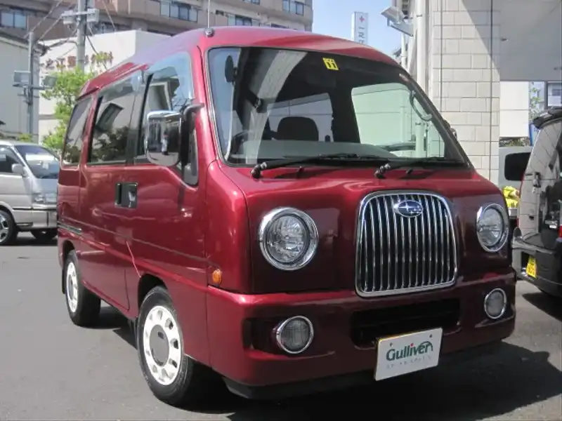 カタログ画像：ディアスワゴン（DIAS WAGON） クラシック 2000年4月 GF-TW1 660cc カメリアレッド・メタリック 燃費15.4km / l  メイン