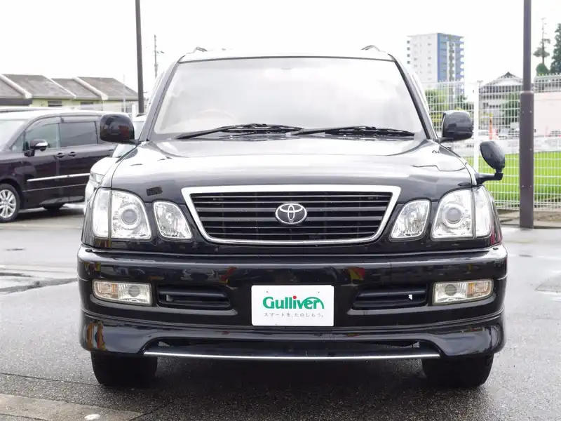 10032833 | カタログ画像：ランドクルーザー１００（LAND CRUISER 100） シグナス 1999年8月 GF-UZJ100W 4700cc ダークブルーマイカ フロント