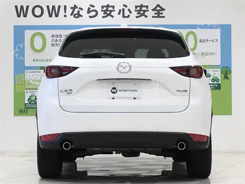 カタログ画像：ＣＸ－５（CX-5） ＸＤ １００周年特別記念車 2020年7月 3DA-KF2P 2200cc スノーフレイクホワイトパールマイカ 燃費16.6km / l フロント