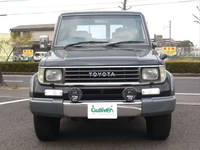 カタログ画像：ランドクルーザープラド（LAND CRUISER PRADO） ＳＸワイドリミテッド 1995年12月 KD-KZJ78W 3000cc フロント