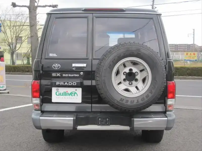 1000063 | カタログ画像：ランドクルーザープラド（LAND CRUISER PRADO） ＳＸワイドリミテッド 1995年12月 KD-KZJ78W 3000cc バック