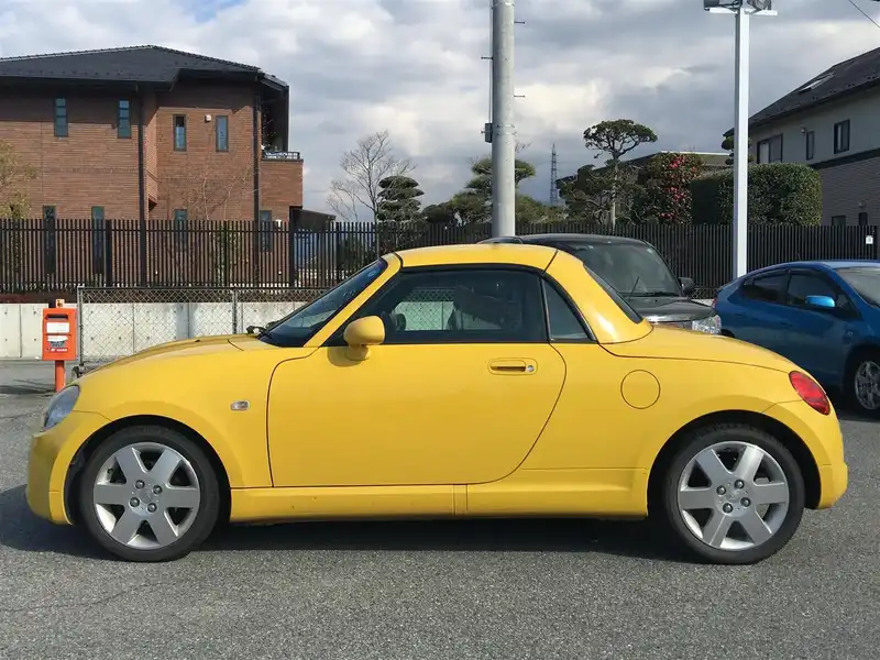 カタログ画像：コペン（COPEN） タンレザーエディション 2008年12月 ABA-L880K 660cc ＤＣ・ジョーヌイエロー 燃費15.2km / l  外装