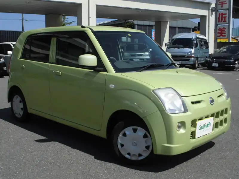 カタログ画像：ピノ（PINO） Ｓ ＦＯＵＲ 2007年1月 CBA-HC24S 660cc ライムグリーン（Ｍ） 燃費19.4km / l  メイン（その他）