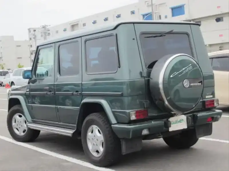 カタログ画像：Ｇクラス（G-CLASS） Ｇ５５ロング 1998年12月 -G500L- 5500cc 燃費5.7km / l  バック