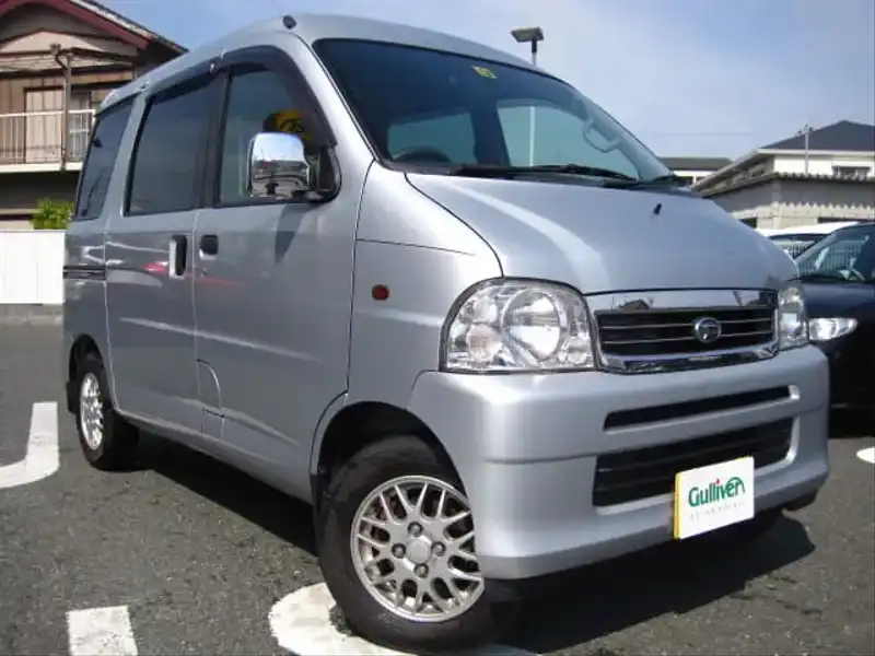 カタログ画像：アトレーワゴン（ATRAI WAGON） ツーリングターボ ハイルーフ 2001年1月 GF-S230G 660cc ブルーイッシュシルバーメタリック 燃費15.8km / l  メイン（その他）