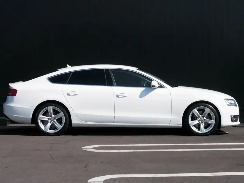 カタログ画像：Ａ５スポーツバック（A5 SPORTBACK） ２．０ＴＦＳＩクワトロ 2010年5月 ABA-8TCDNL 2000cc アイビスホワイト 燃費12.0km / l  外装