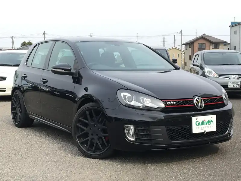 カタログ画像：ゴルフ（GOLF） ＧＴＩ 2009年9月 ABA-1KCCZ 2000cc ディープブラックパールエフェクト 燃費13.0km / l  メイン（その他）