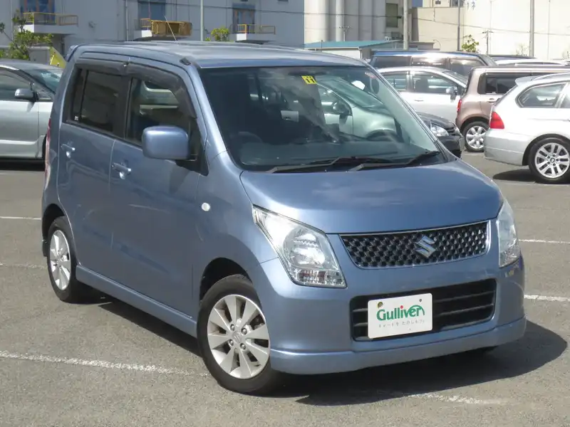 カタログ画像：ワゴンＲ（WAGON R） ＦＸリミテッド 2008年9月 DBA-MH23S 660cc ブリーズブルーメタリック 燃費21.0km / l  メイン（その他）