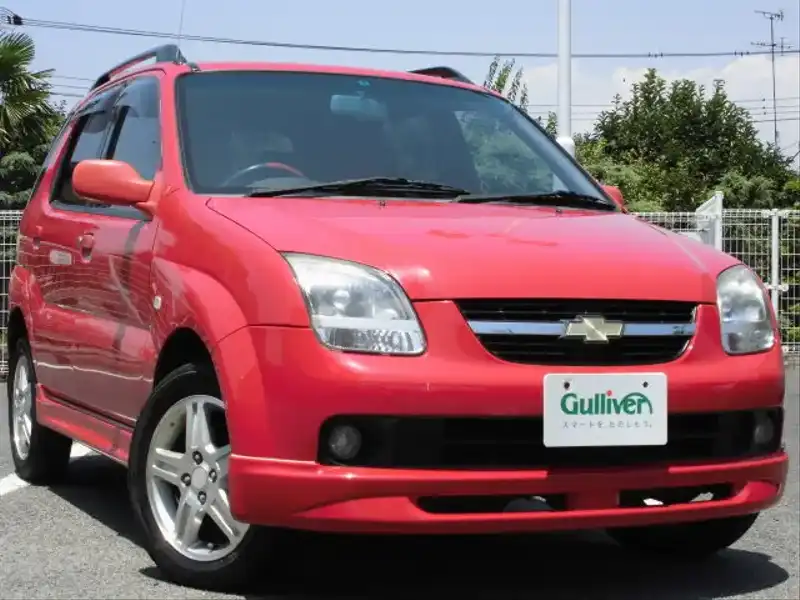 カタログ画像：シボレークルーズ（CHEVROLET CRUSE） １．３ＬＳ 2003年11月 LA-HR52S 1300cc ブライトレッド２ 燃費17.0km / l  メイン（その他）