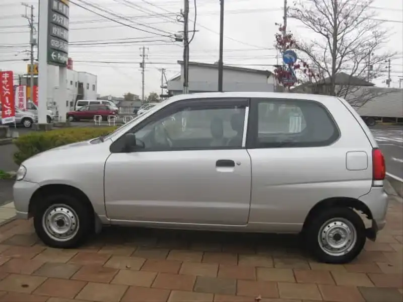 カタログ画像：アルト（ALTO） Ｖｌ 2004年4月 UE-HA23V 660cc シルキーシルバーメタリック 燃費24.0km / l  外装